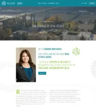 real estate website design