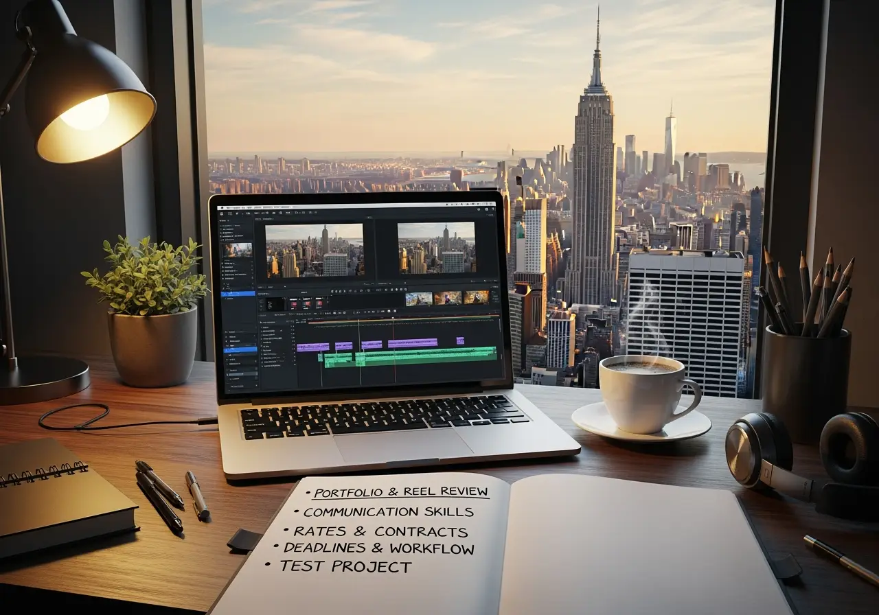 Tips for Hiring a Video Editing Freelancer