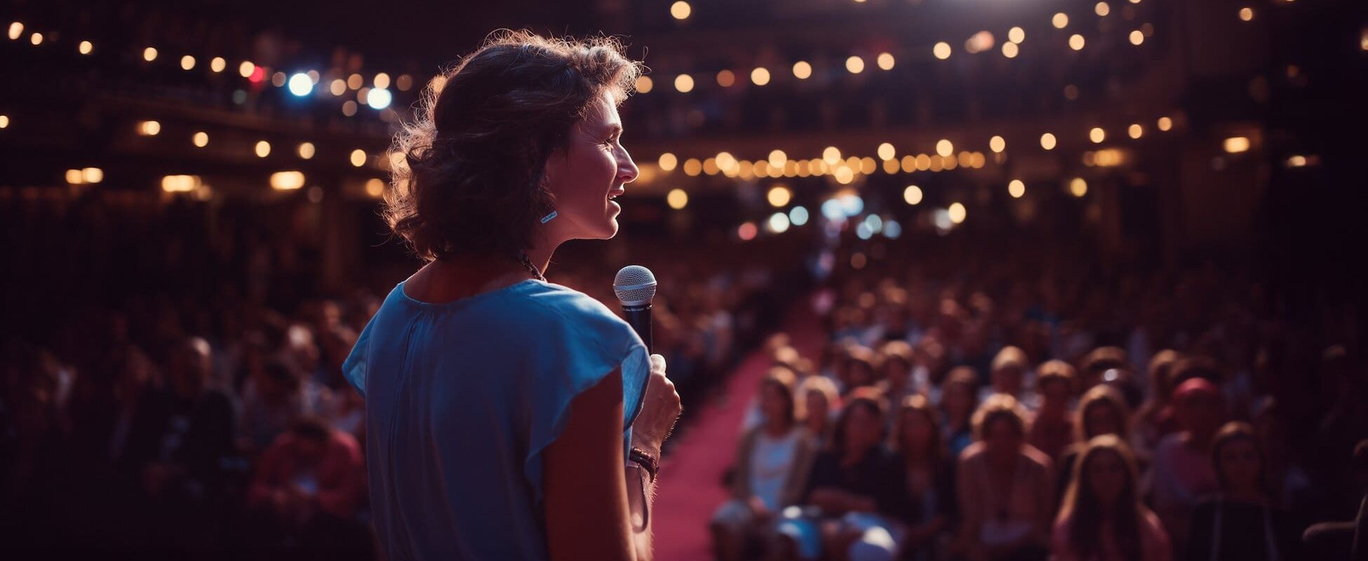 Speaker on Stage