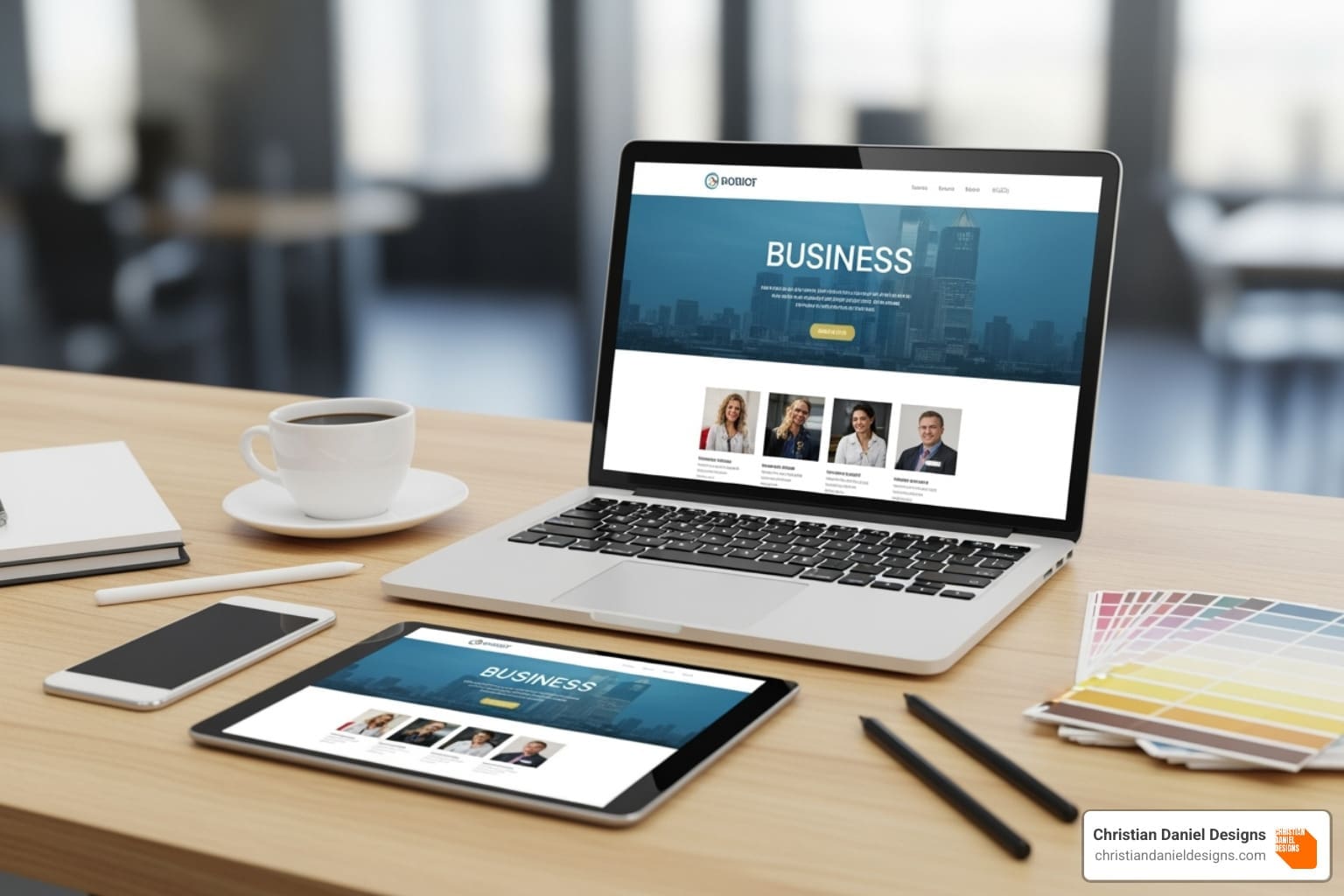 signed contract and a pen - web design for business owners