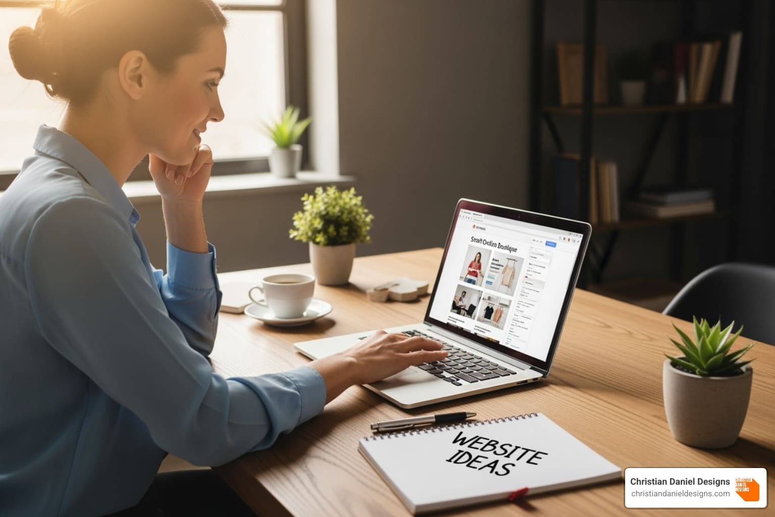Well-structured website layout highlighting user experience, visual appeal, content, SEO, speed, security, and mobile responsiveness - website design for small business owners