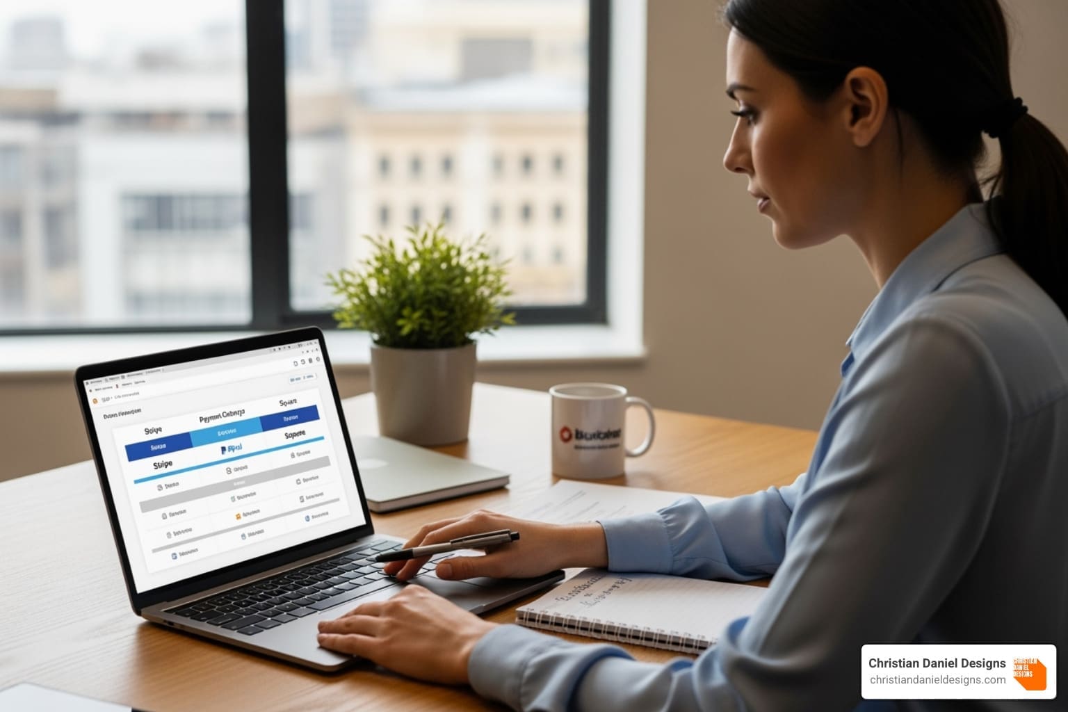 business owner comparing payment gateway options - Payment gateway integration