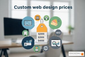 Custom web design prices