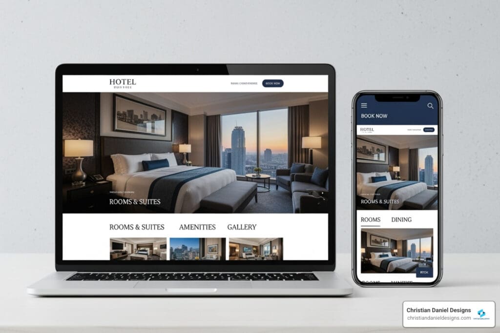 Hotel website development