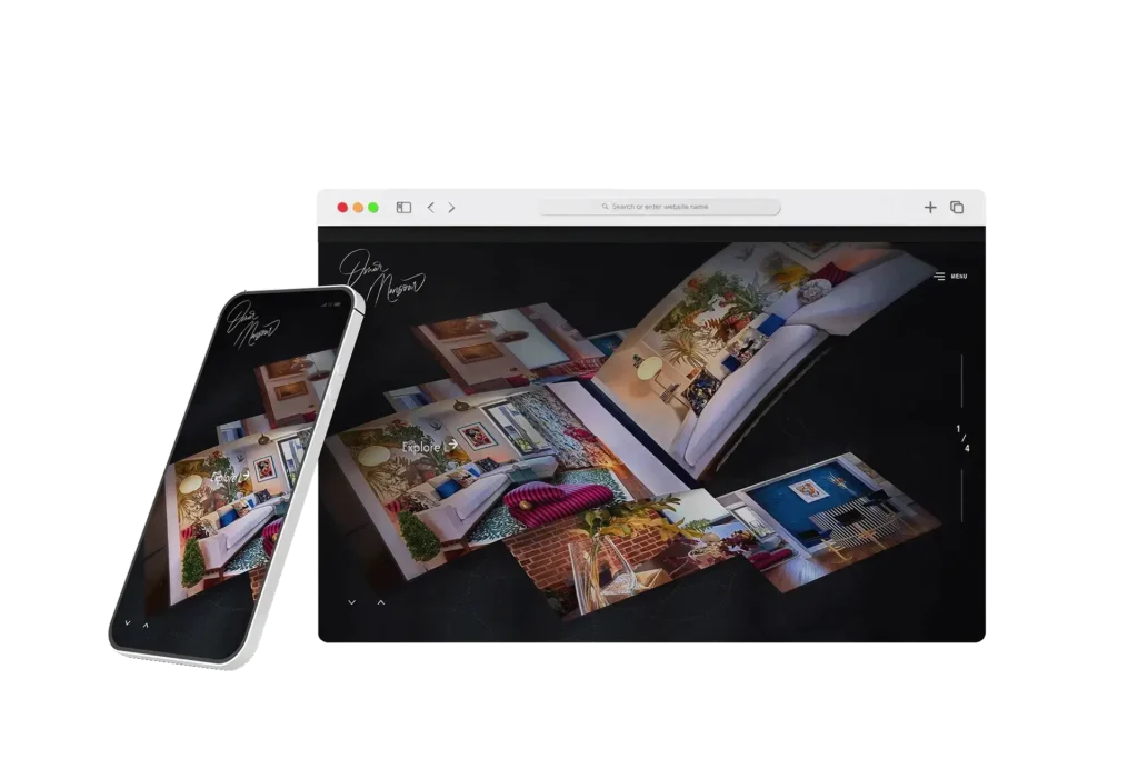 Interior Design Portfolio Website